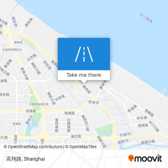 高翔路 map