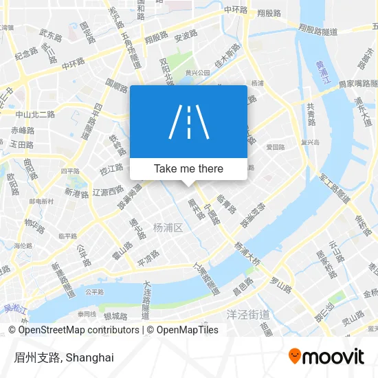 眉州支路 map
