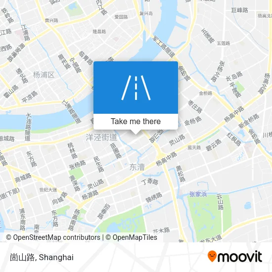 崮山路 map