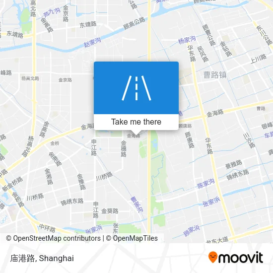 庙港路 map
