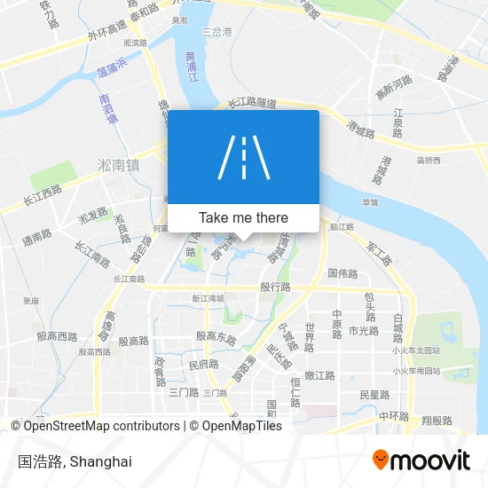 国浩路 map