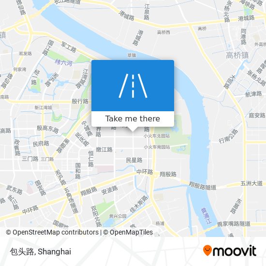 包头路 map