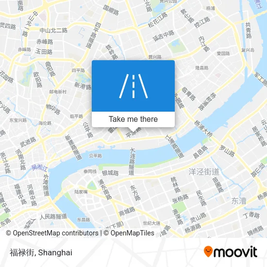 福禄街 map