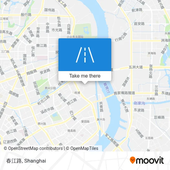 春江路 map