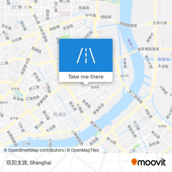 双阳支路 map