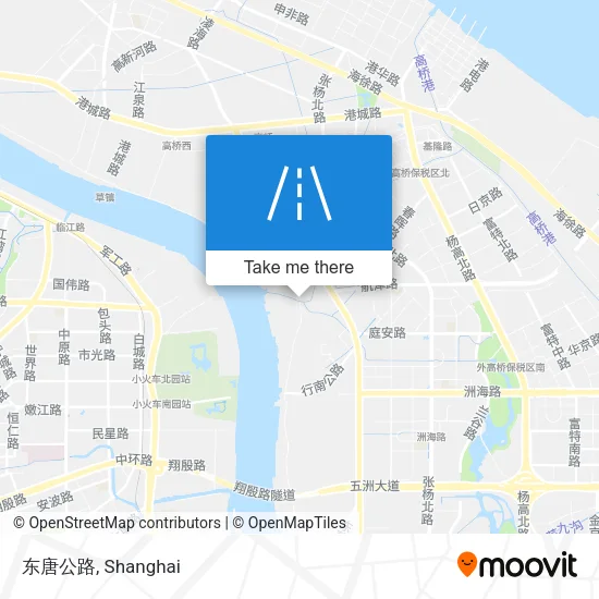 东唐公路 map