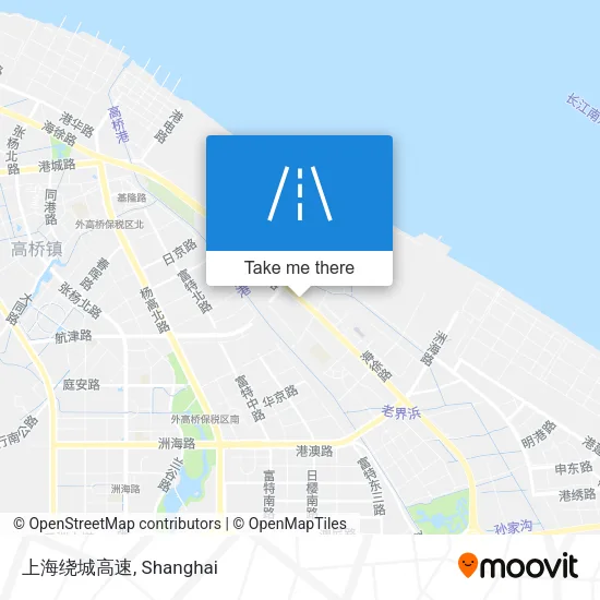 上海绕城高速 map