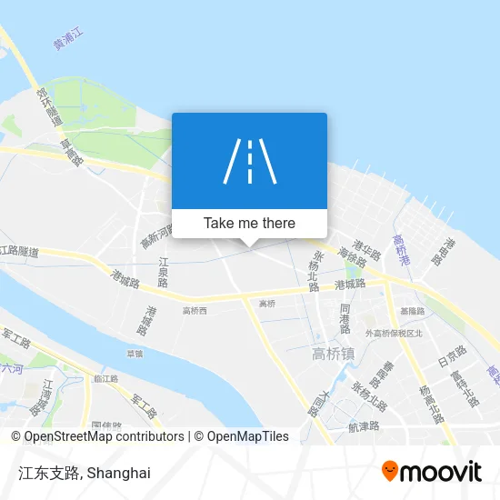 江东支路 map