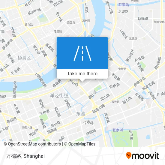 万德路 map