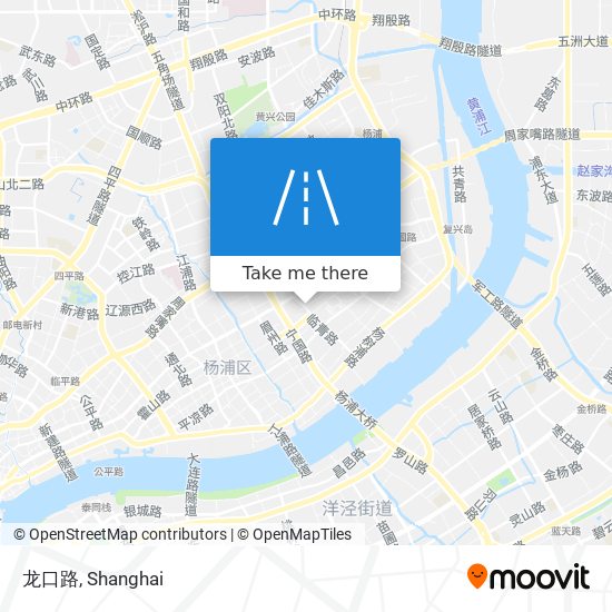龙口路 map