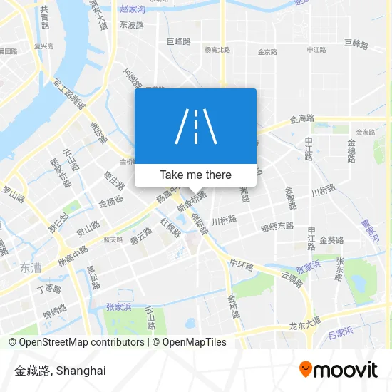 金藏路 map