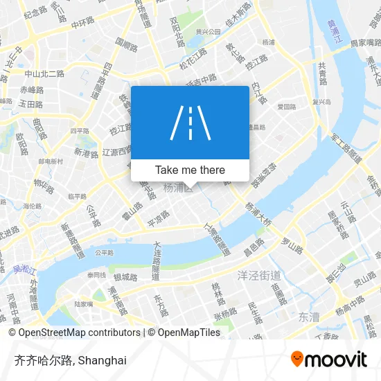 齐齐哈尔路 map