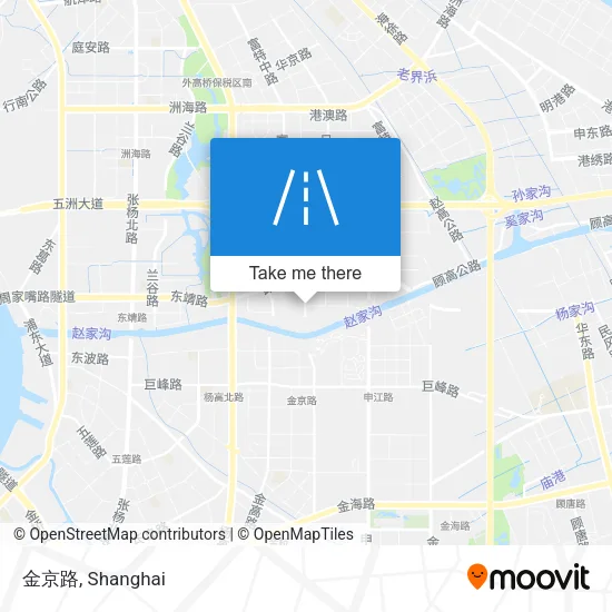 金京路 map