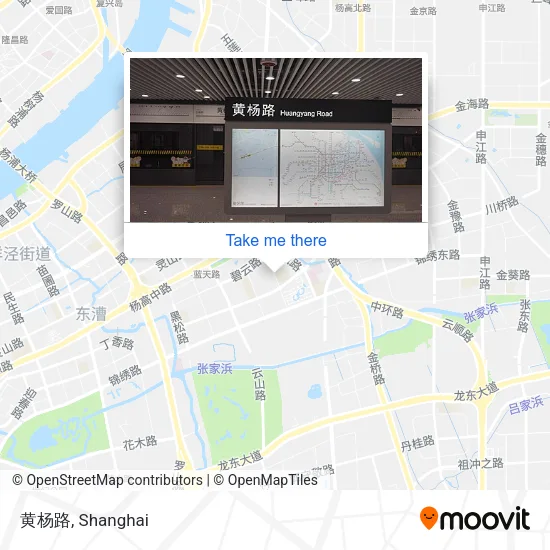 黄杨路 map