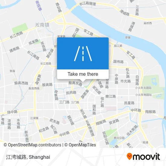 江湾城路 map