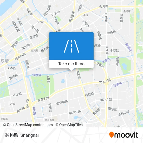 碧桃路 map