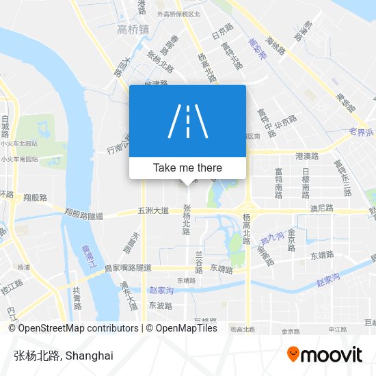 张杨北路 map