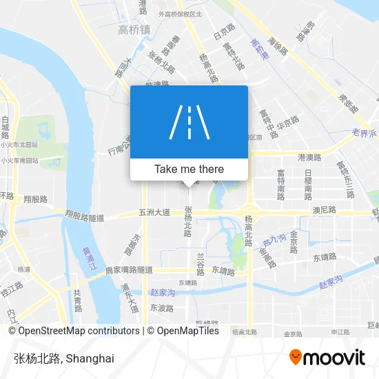 张杨北路 map