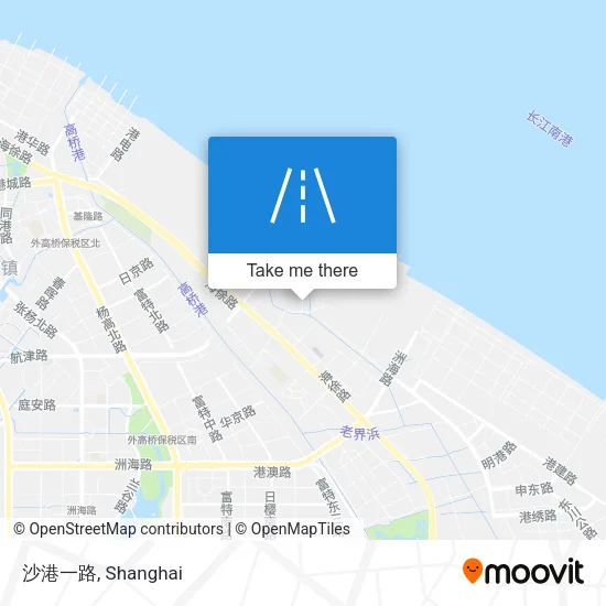 沙港一路 map