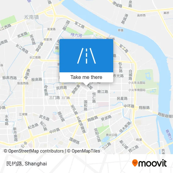 民约路 map