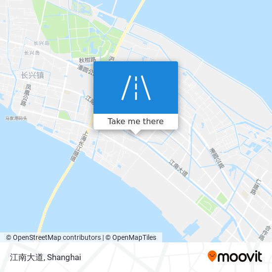 江南大道 map