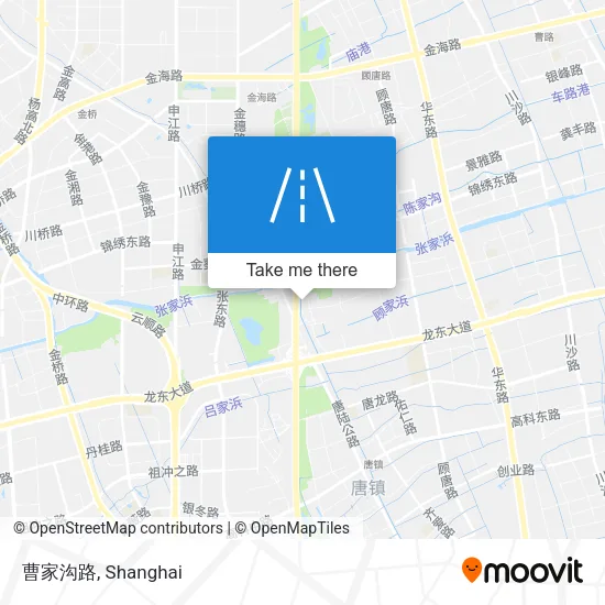 曹家沟路 map