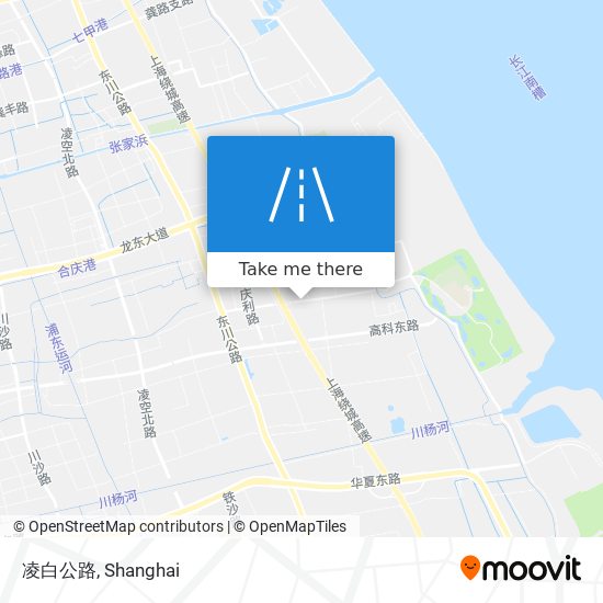 凌白公路 map