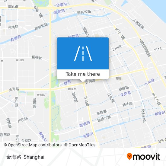 金海路 map