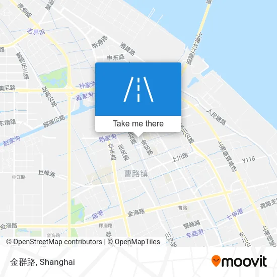 金群路 map