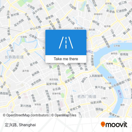定兴路 map