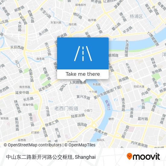 中山东二路新开河路公交枢纽 map