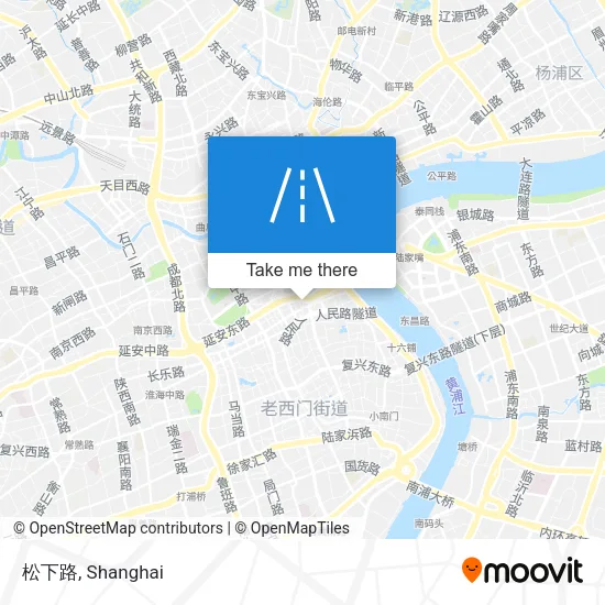 松下路 map