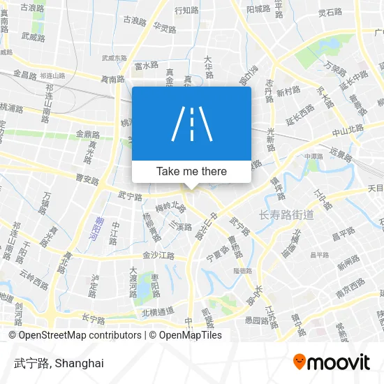 武宁路 map