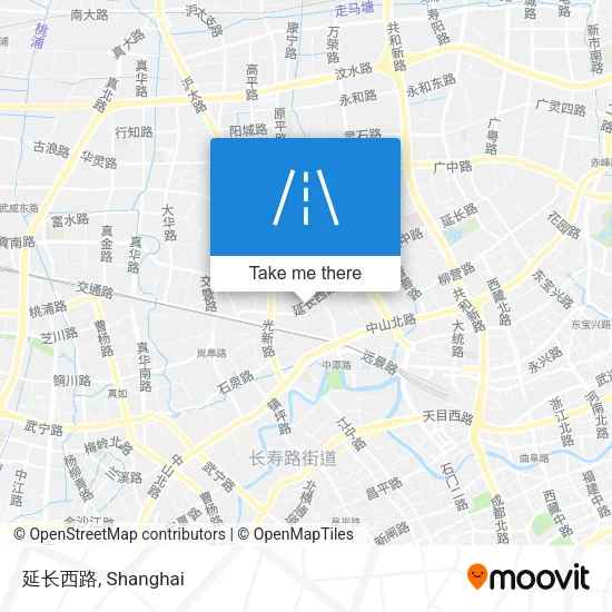 延长西路 map