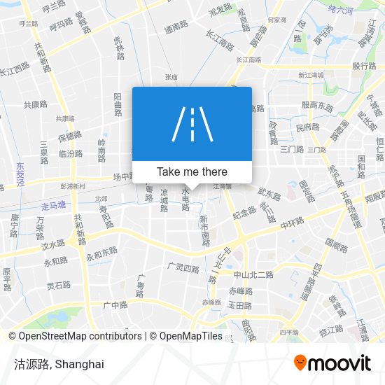沽源路 map