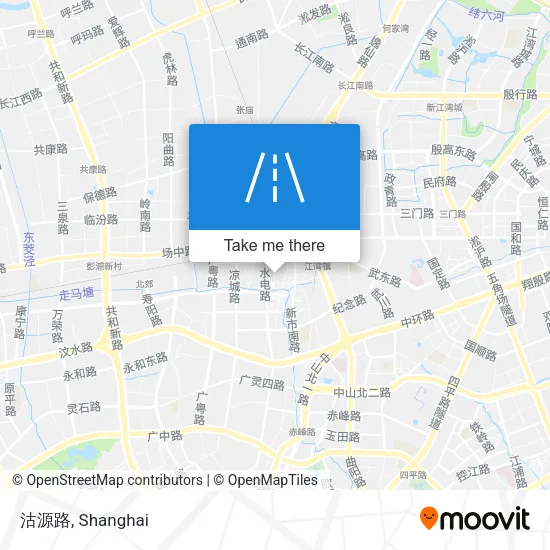 沽源路 map