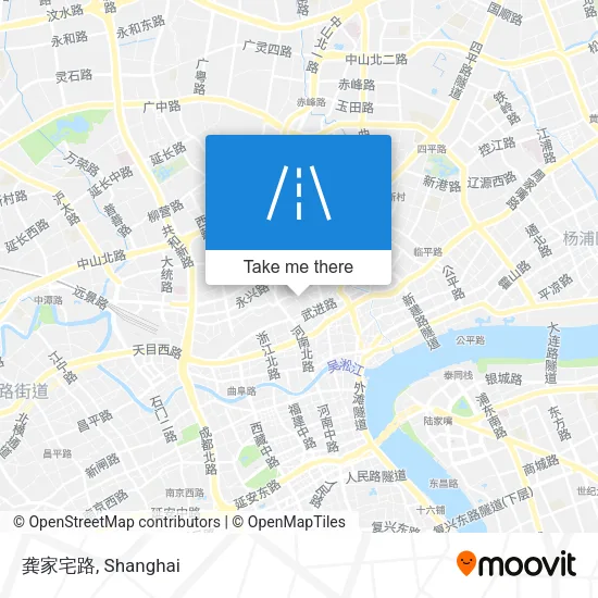 龚家宅路 map