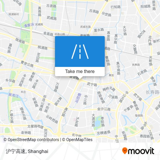沪宁高速 map