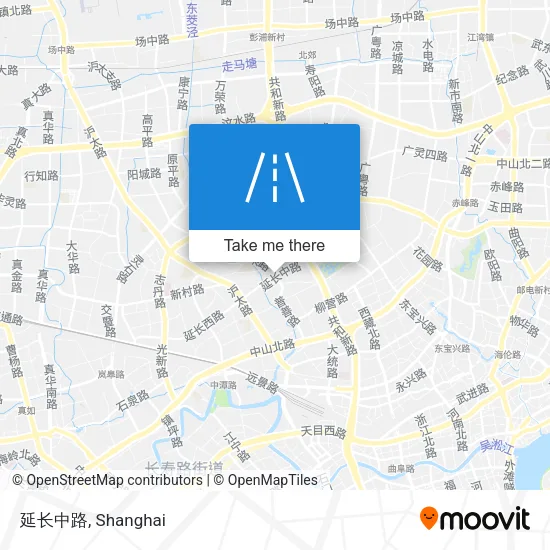 延长中路 map