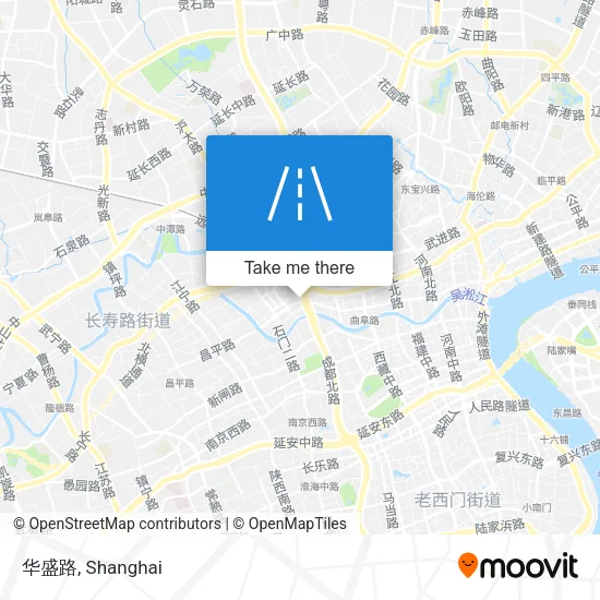 华盛路 map