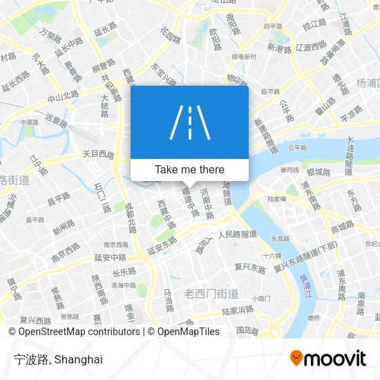 宁波路 map