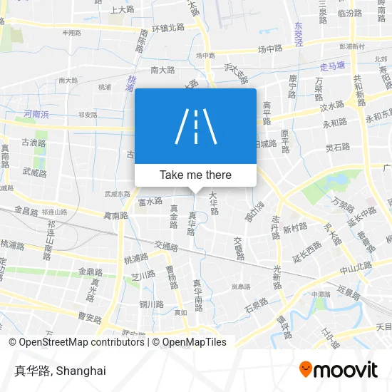 真华路 map