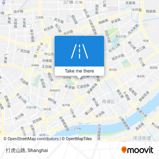 打虎山路 map