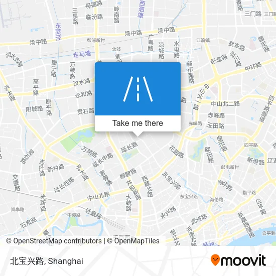 北宝兴路 map