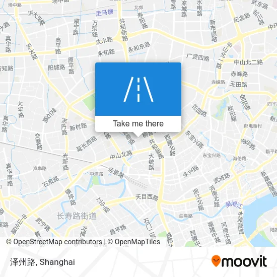 泽州路 map