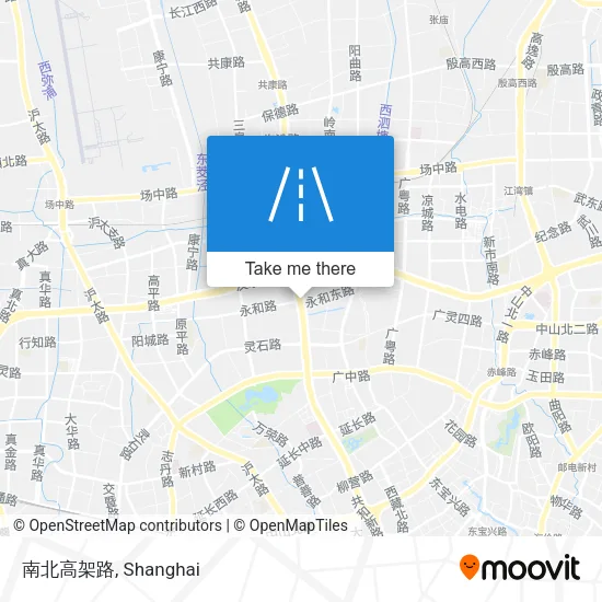 南北高架路 map