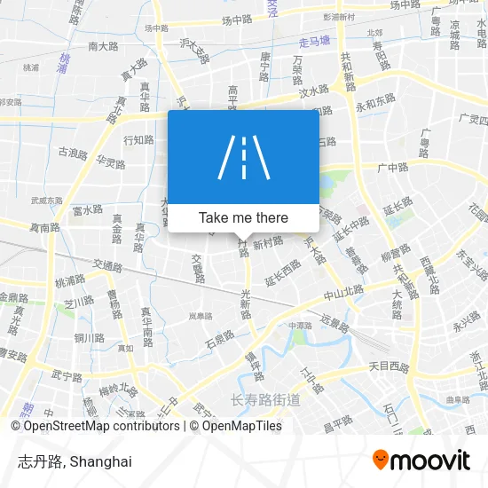 志丹路 map