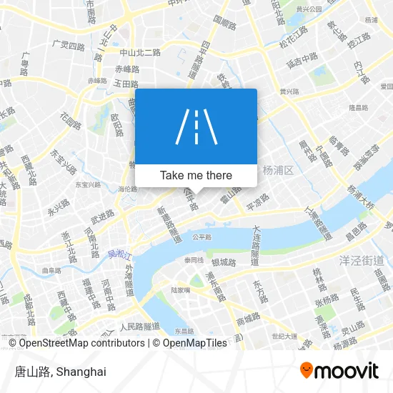 唐山路 map