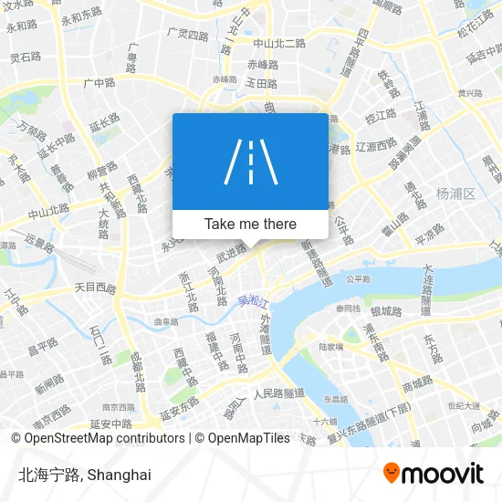 北海宁路 map