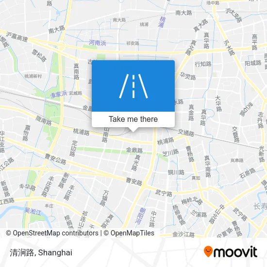 清涧路 map